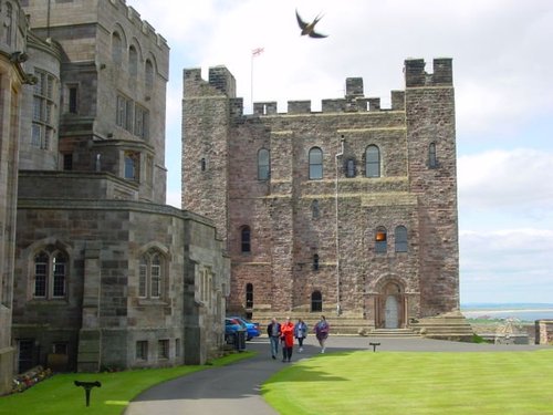 A picture of Bamburgh Castle