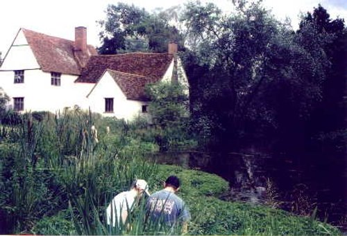 Flatford Mill, (a favourite location of the artist Constable)