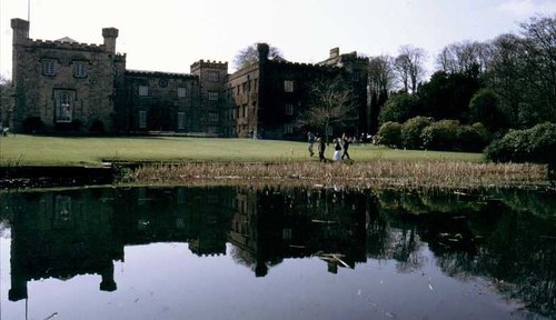 Townley Hall from the east.