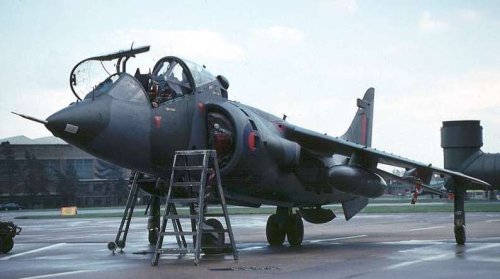 233 OCU Harrier at RAF Wittering