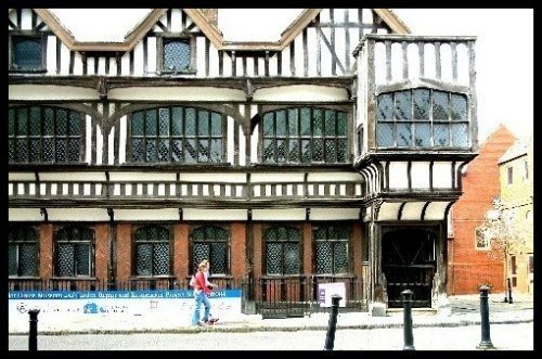 The Tudor Museum from the front