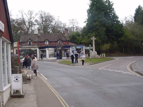 The village of Burley, New Forest, Hampshire