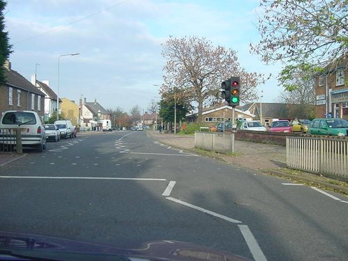 Main road through Barton-le-Clay
