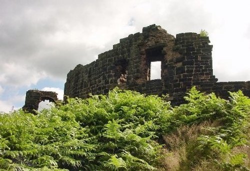Remains of Halton Castle