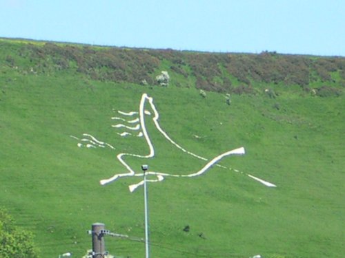 Folkstone/Chunnel white horse