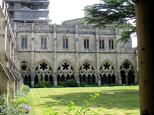 On the grounds of Salisbury Cathedral