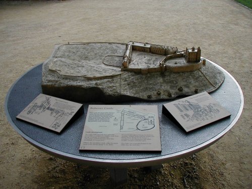 Model of Bolsover Castle