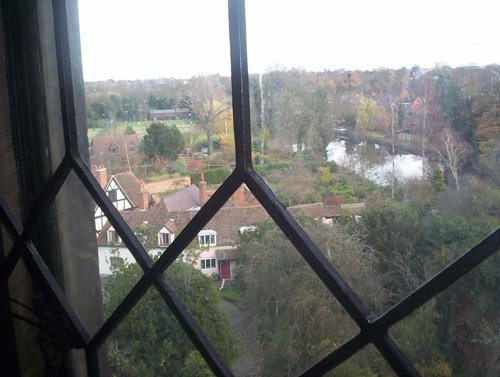 Warwick grounds from the window