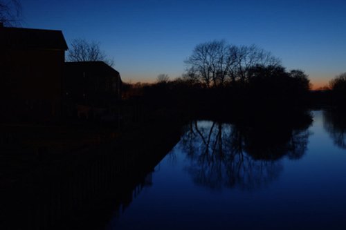 River Trent at Sunset