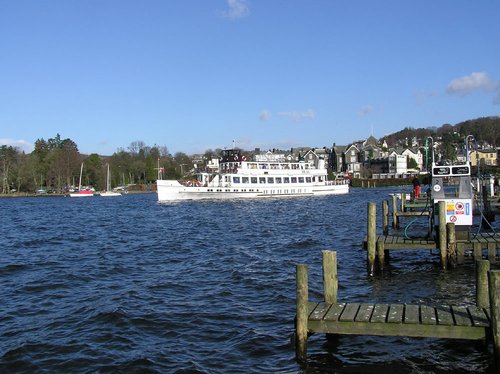 Boat Cruise on Lake Windermere, at Bowness