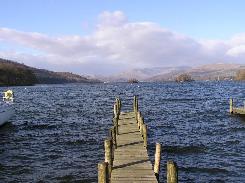 Jetty at Bowness on Windermere