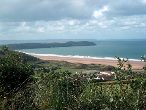 Woolacombe Bay, Devon, looking towards Baggy Point