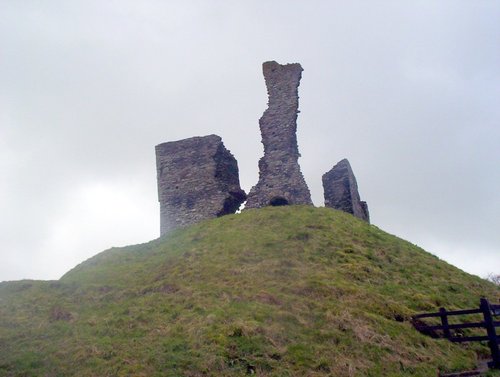 Okehampton Castle in Devon