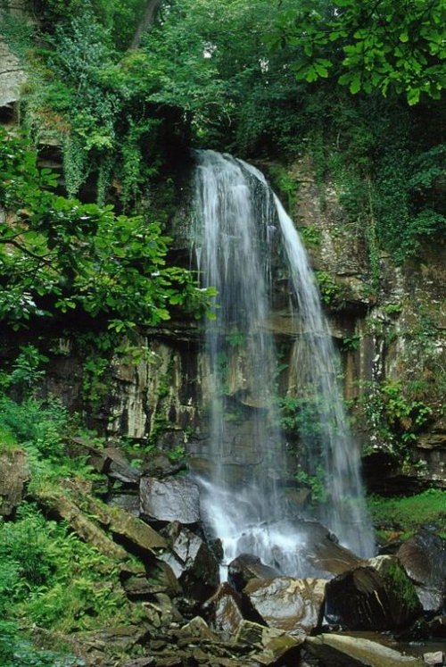 Melincourt waterfalls resolven wales