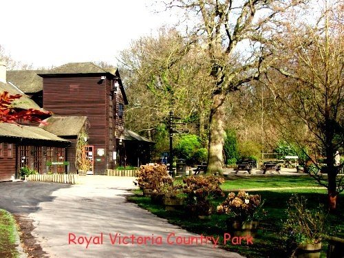 Tea-rooms and gardens:Royal Victoria Country Park Hampshire