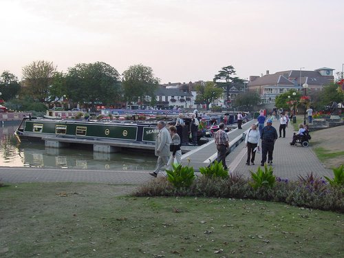 Narrow boats - Stratford-upon-Avon Canal Basin