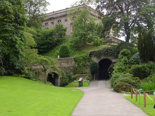 Nottingham Castle Museum grounds
