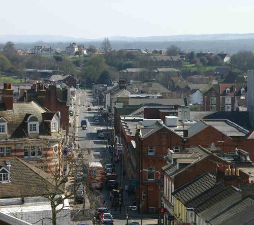 Aldershot Highstreet, Hampshire