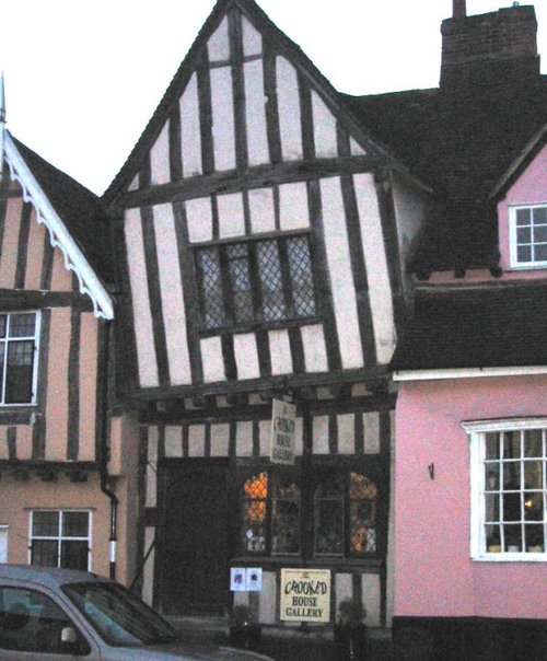 'Crooked House' in Lavenham, Suffolk