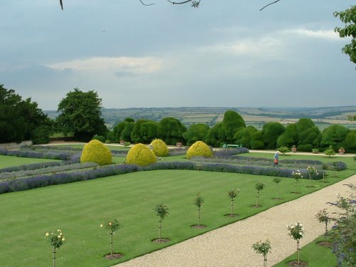 Rockingham Castle Gardens, Northamptonshire