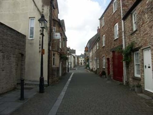 A Street in Wells City, Somerset