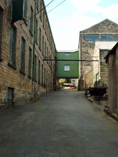 Sunny Bank Mills Farsley. Some of the filming for Yorkshire TV's Heartbeat is done here.
