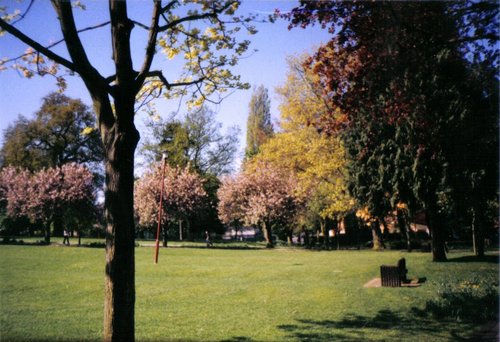 Banbury, Oxfordshire. Peoples park.