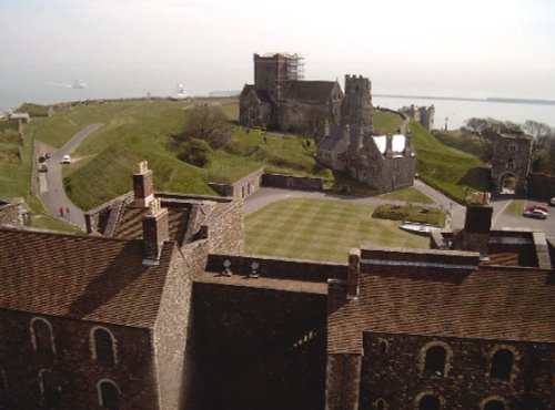 Dover Castle and grounds