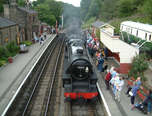 Goathland Station Known as "Heartbeat's" Aidensfield - North Yorkshire