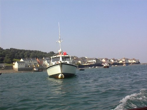A boat in Appledore, Devon