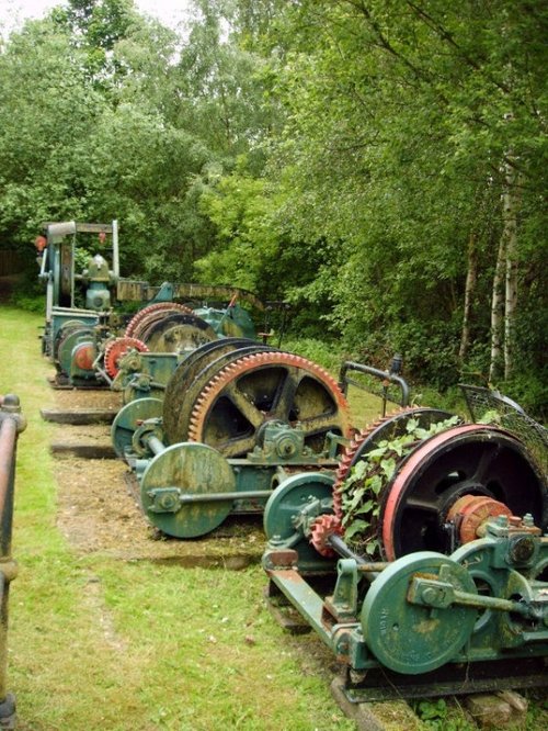 Old Haulage Engines. The National Coal Mining Museum for England.