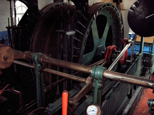 Steam Winding Engine, the Steam Winding House at The National Coal Mining Museum for England.