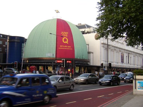 Outside Madame Tussaud's