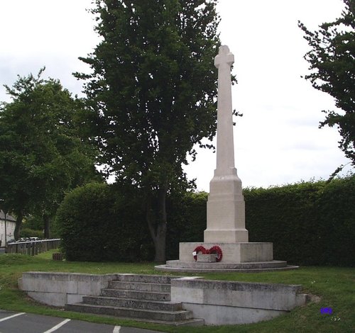 War Memorial at Ashwell village, Hertfordshire