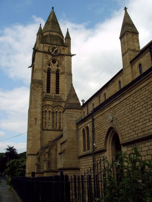 Church in Greetland, Halifax, West Yorkshire.