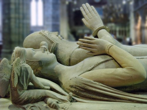Inside Exeter Cathedral