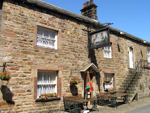 'Hark to Bounty' Inn at Slaidburn, Hodder Valley, Lancashire