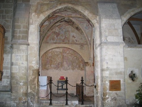 Winchester Frescoes circa 1100's