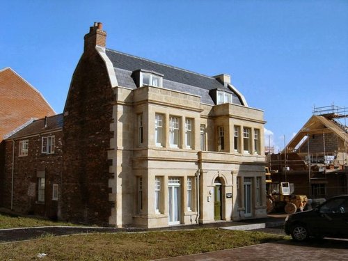 Beechwood House. This house was derelict for many years and has just been renovated (March 2004)