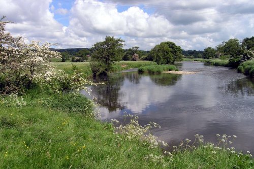 River Ribble near West Bradford, Lancashire