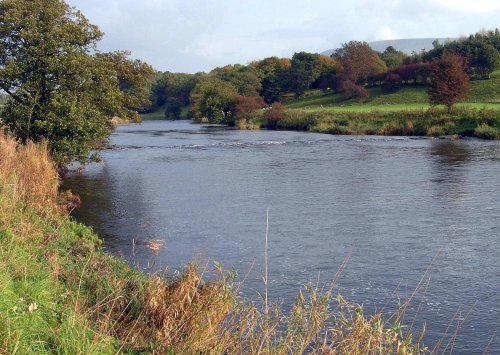 Autumn, River Ribble near West Bradford, Lancashire