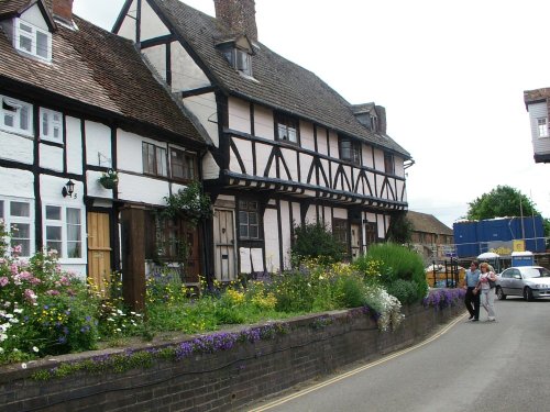 Old house in Tewkesbury, Gloucestershire