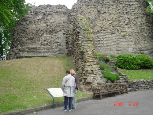 Castle in Pontefract, West Yorkshire