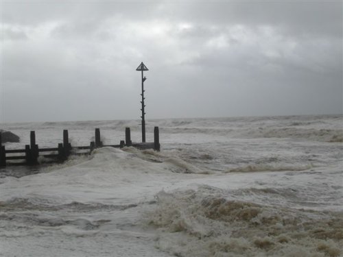Waves at Seaton, Devon