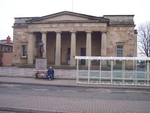 Hereford Shire Hall from St Peter's Square