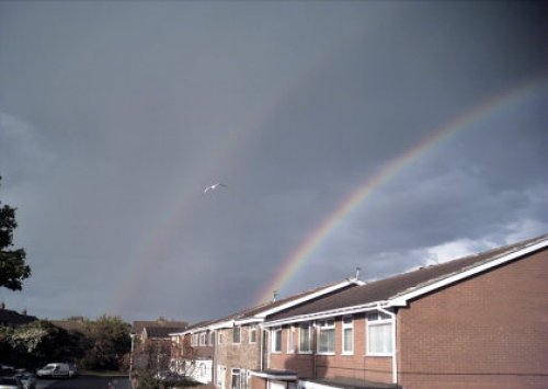 A Double Rainbow Over North Shields, Tyne And Wear