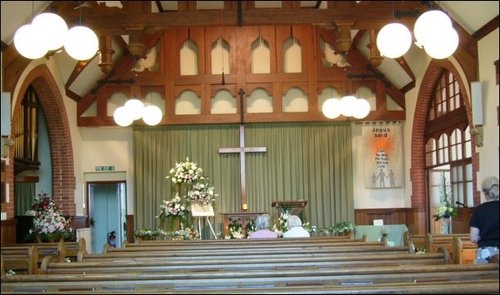 Cookham Rise Methodist Church celebrating its centenary in 2005