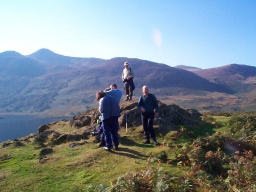 Summit of Low Bank, Buttermere, Cumbria