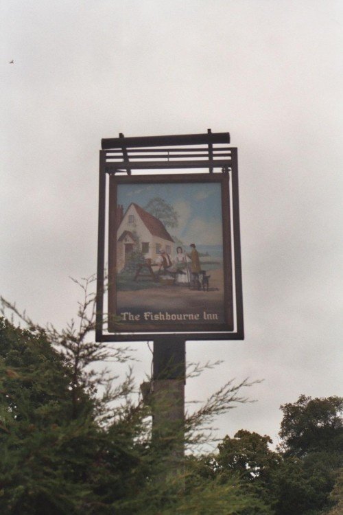 Fishbourne, Isle of Wight. Fishbourne Inn sign