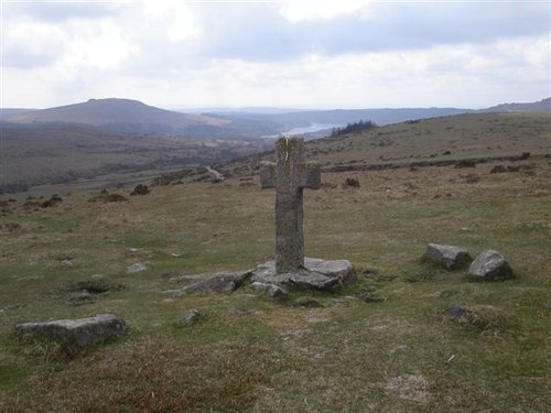 Crazywell Cross, Dartmoor, Devon